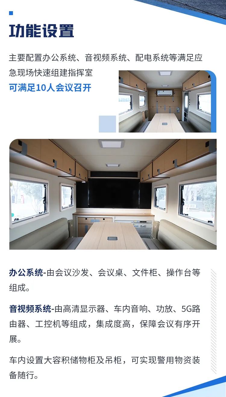 9888拉斯维加斯机动化警务方舱，助力警务保障新模式