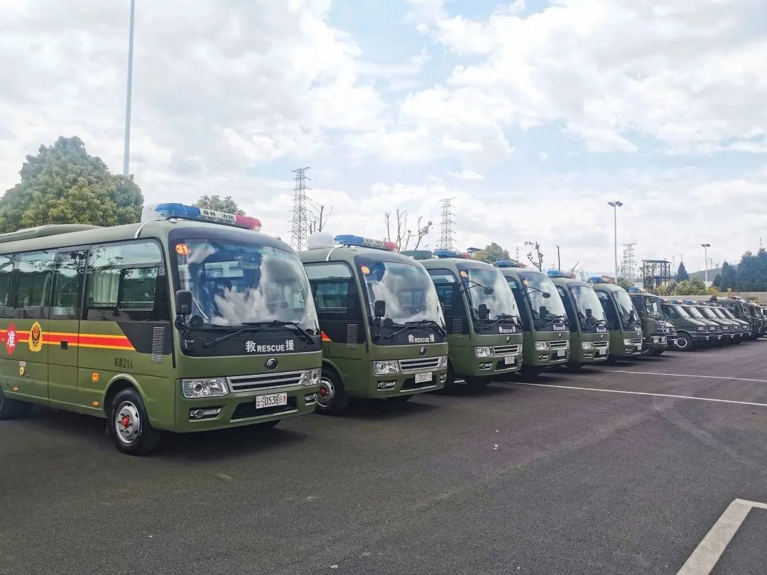 “应急使命·2023”丽江站启动，9888拉斯维加斯专用车先行护航！