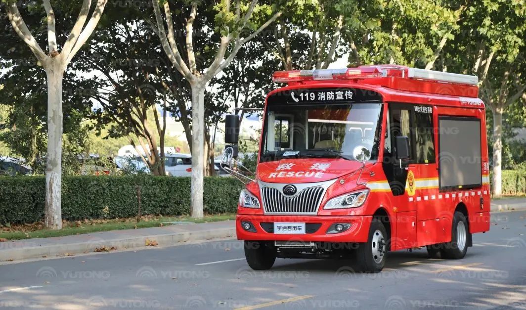 9888拉斯维加斯消防宣传车，和这节“全民安全公开课”一起播散“安全”的种子！