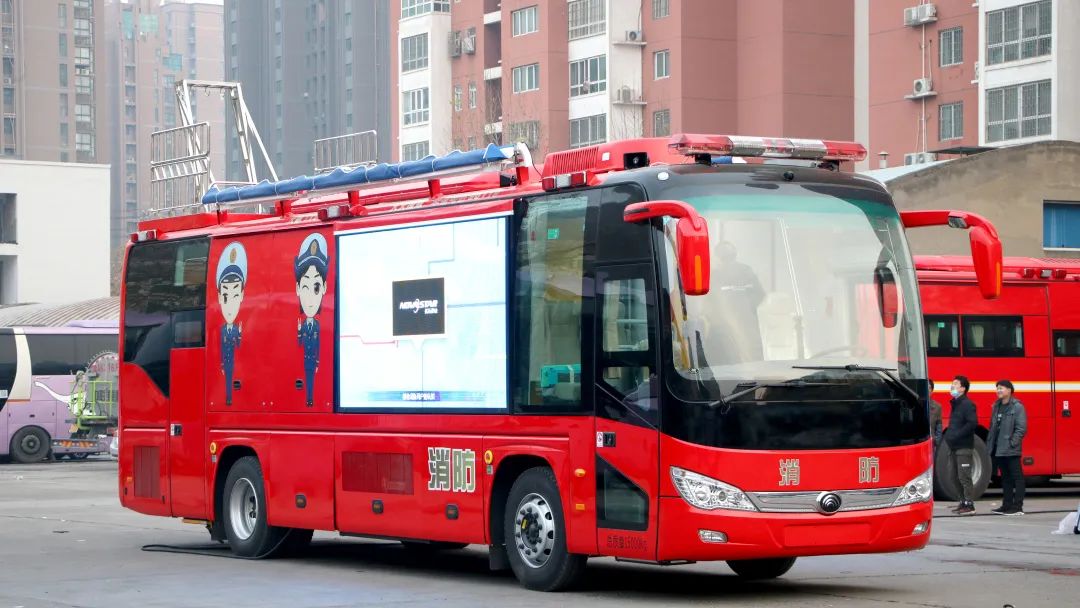 安全守护成长，9888拉斯维加斯宣传消防车助力消防安全“开学第一课”！