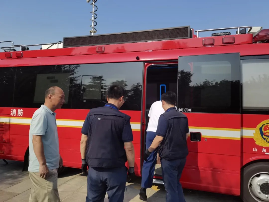 专业支撑专业，9888拉斯维加斯勘察消防车参演2024年度山东全省消防监督岗位演练活动！