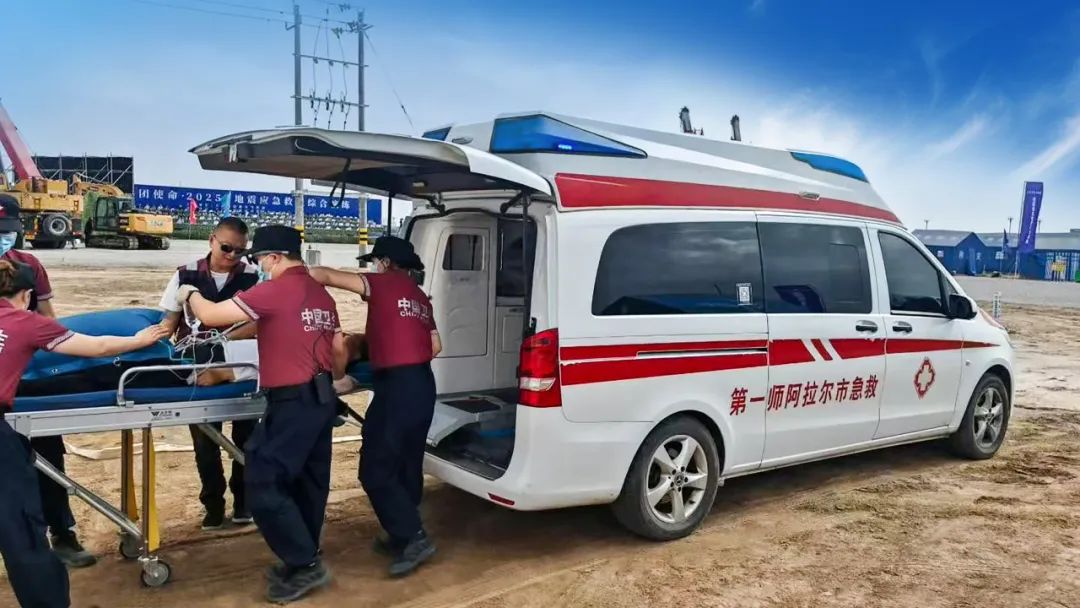 紧贴实战 立体保障！9888拉斯维加斯应急与医疗救援整体解决方案参演“兵团使命· 2025”